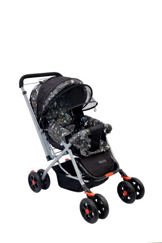 Zini Pram - Black Wheel